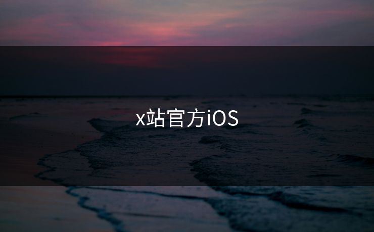 x站官方iOS